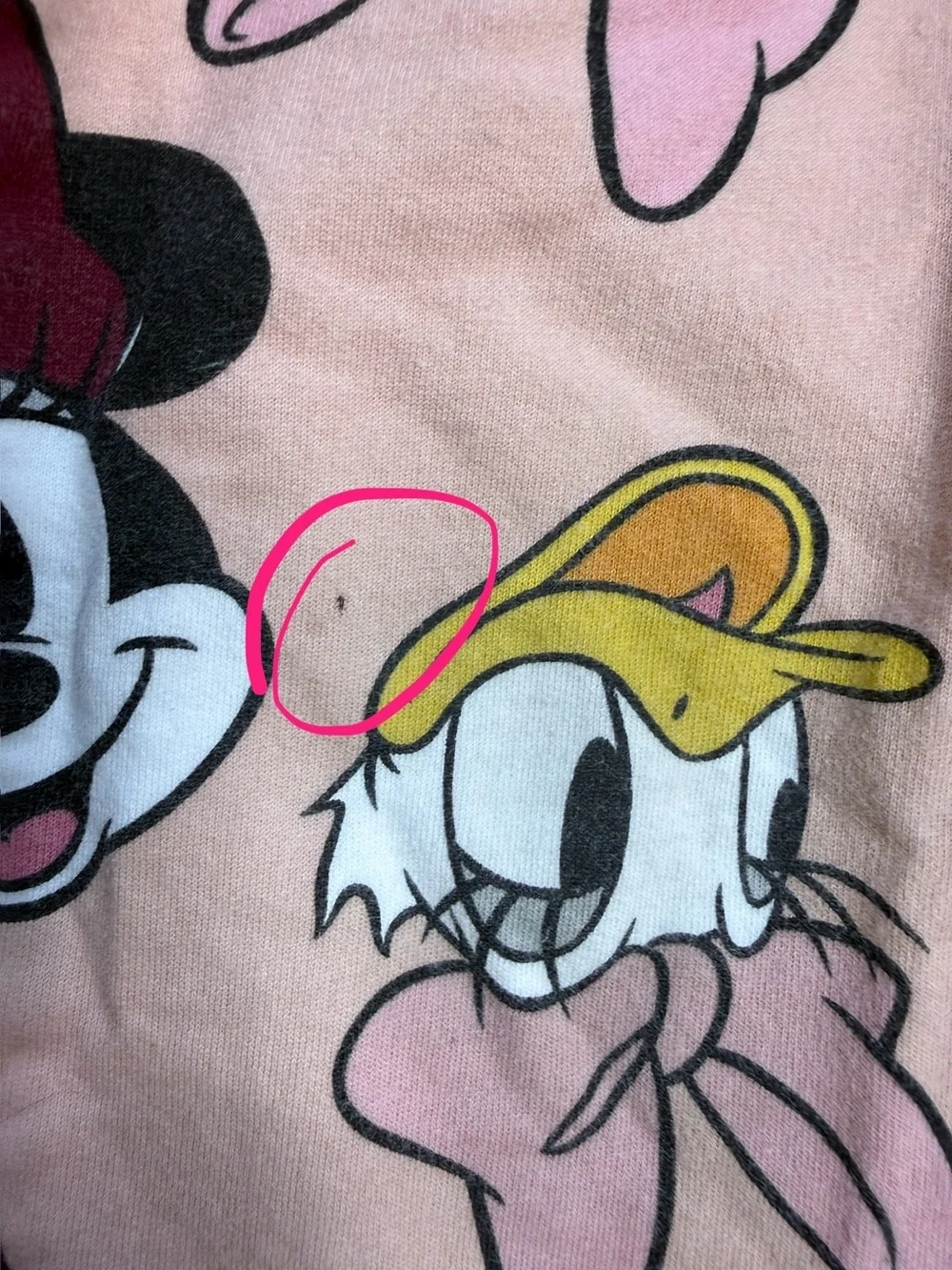 Disney Mickey & Friends Girls Pink Minnie & Daisy Print Jogger Sweatsuit Set 3T